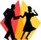 Simple Swing Dance Couple/eps