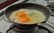 Simple but tasty fried eggs