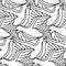 Simple Tessellation Bird Line Vector Seamless Pattern Design