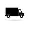 Simple truck icon, truck symbol