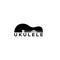 Simple Ukulele logo design inspiration