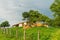 Simple, unfinished farmhouse in the countryside of Oeiras, Piaui - Northeast Brazil