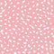 Simple vector pattern of dots, strokes, spots, smears. Hand drawn illustration, dry brush. Scandinavian style, wallpaper, fabric,