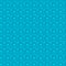 Simple vector pixel art seamless pattern of minimalistic light crosses on turquoise or blue background