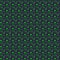 Simple vector pixel art seamless pattern of minimalistic neon green crosses on black background