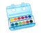 Simple watercolour paints palette