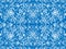 Simple wrapping paper blue two