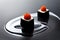 Simplicity Refined: Fine Art Shot of a Minimalistic Sushi Composition in Gourmet Food Photography with Generative AI