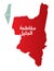 Simplified map of the district of Al Jaleel in Palestine with Arabic for `Al Jaleel`.