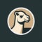 Simplified And Stylized Camel Head Icon With Clever Wit