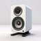 Simplistic White Speaker Rendering With Small Bass