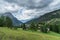 SIMPLON PASS, SWITZERLAND/ EUROPE - SEPTEMBER 16: View from the