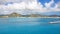 Simpson Bay and Great Bay - Philipsburg Sint Maarten - Caribbean tropical island