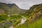 Simpson River Valley, Patagonia, Chile. Overcast day.