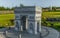 Simulation of Arc de triomphe