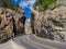 Sinclair Canyon in Kootenay National Park