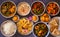 Sindhi platter vegetarian main course