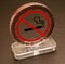 Sing no smoking on table