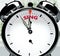 Sing soon, almost there, in short time - a clock symbolizes a reminder that Sing is near, will happen and finish quickly in a