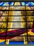 SINGAPORE-08 APR 2017ï¼šbright colorful jesus window background