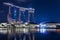 Singapore, 2017 January 10 - Landscape of the Marina Bay Sands h