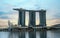 Singapore, 24 January 2024: Marina Bay Sands. Singapore symbol, stands proudly in skyline of Marina Bay. striking architecture,