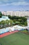 Singapore-26 NOV 2017:Singapore public football field in public housing area