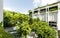 Singapore-27 JUL 2019: HDB`s first new generation neighborhood center Oasis Terraces outdoor view