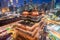 Singapore Buddha Teeth Relic Temple in Singapore city.