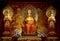 Singapore: Buddhas at Buddha Tooth Relic Temple