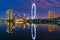 Singapore cityscape at dusk