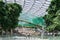 Singapore - Dec 28, 2019: Manulife Sky Nets - Walking. Jewel Changi Airport is a mixed-use development at Changi Airport in