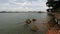 Singapore East Coast Beach with Dramatic Moving Clouds Time Lapse at Changi Boardwalk 1920x1080