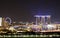 Singapore Evening Skyline