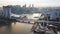 Singapore Flyer and the city skyline