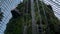 SINGAPORE - January 8, 2020: inside Gardens by the Bay, The Cloud Mountain in greenhouse, tourists