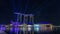 Singapore lightshow Night timelapse Marina bay
