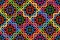 Singapore Malay Hari Raya Haji neon symmetry corner connect seamless pattern