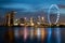 Singapore\'s Skyline at Night