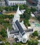 Singapore scenes: top view of St Andrew\\\'s Cathedral