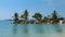 Singapore travel - view of beach in Sentosa Island, Singapore.