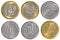 Singaporean dollar coins collection