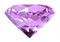 Singe puple crystal diamond