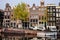 Singel Canal Houses in Amsterdam