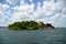 Singer Castle located on Dark Island in the St. Lawrence Seaway, New York State.