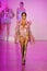 Singer Natti Natasha walks the runway for The Blonds during NYFW: The Shows at Gallery I at Spring Studios on February 09, 2020 in