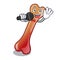 Singing bone jelly candy mascot cartoon