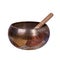 Singing bowl also known as the Himalayan bowl, Tibetan bowl