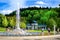 Singing fountain and colonnade - Marianske Lazne - Czech Republic