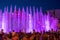 Singing fountains on the on Maidan Nezalezhnosti Independence S